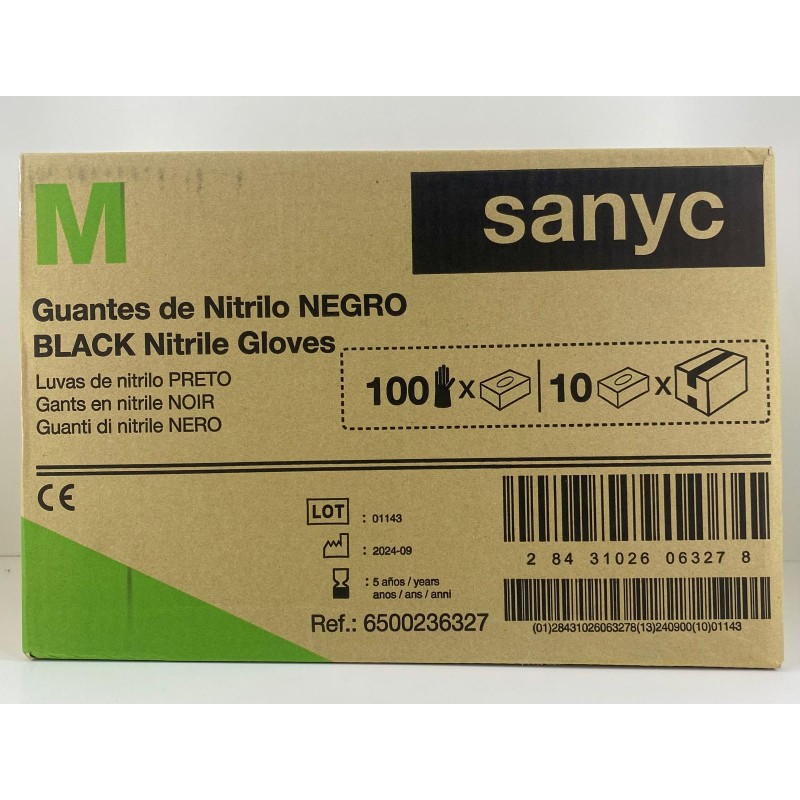 Vista general: Caja de 1000 guantes SANYC
